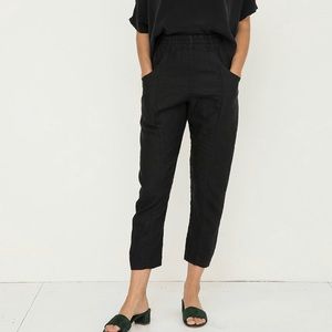 Elizabeth Suzann Clyde Work Pant Black